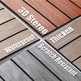 thumbnail image 4 of 11/31 PCS Peel and Stick 3D Embossed Striped Vinyl Wall Panels Luxury Self-Adhesive Removable Waterproof Washable Impact Resistant for Living Room Bedroom Accent Wall 15.75"x15.75" 3.5MM Thick, 4 of 11