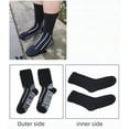 thumbnail image 4 of Waterproof Hiking Socks – Mid-Calf Outdoor Socks for Camping, Skiing, Water Sports & Cycling. Quick-Dry & Breathable, 4 of 9