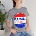 thumbnail image 4 of "Kamala 2024" Election Button Design T-Shirt, 4 of 6