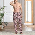 thumbnail image 2 of Balery Cow Animal Skin Pantalones de pijama para hombre, pijama ultraligero, pantalón de descanso-X-Large, 2 of 6