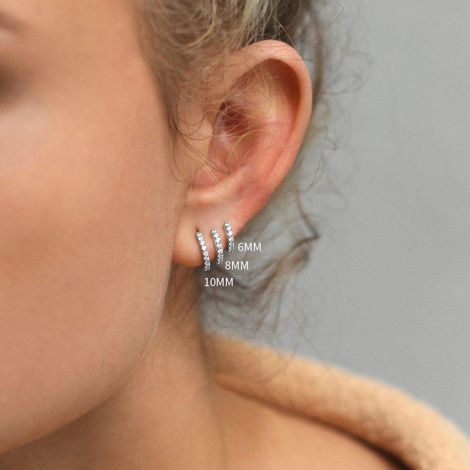 ソフィーブハイ　Small Blondeau Hoops - Silver ソフィーブハイ Small Blondeau Hoops - Silver Small Blondeau