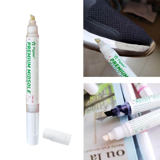 Shoe Repair Pen Repair Tools Cleaning Stains stain remover pen Tool Large Capacity for Shoe Cleaner White
