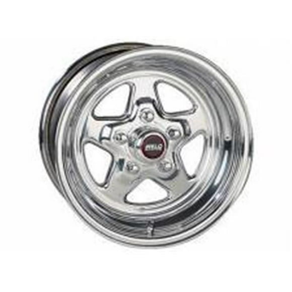 Weld Racing WEL96-54202 15 x 4 in. 5 x 4.5 in. Bolt Circle 1.875 in. Back Spacing 10.75 lbs Pro Star Polished Wheel