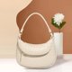 thumbnail image 4 of Bolso de hombro elegante tejido con monedero, bolso de mano con forma de media luna para mujer, 4 of 6