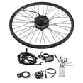thumbnail image 3 of Kit de conversión de Motor de cubo de rueda delantera de bicicleta, controlador de Motor de 24V y 250W, resistente al agua, 26 pulgadas, Panel LCD3, 3 of 10