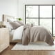 thumbnail image 3 of Juego de Edredón Resistente a las Arrugas para Todas las Estaciones, Colcha con Leche a Rayas Cosida para Ropa de Cama Tamaño Twin de Comfort Canopy, 3 of 10