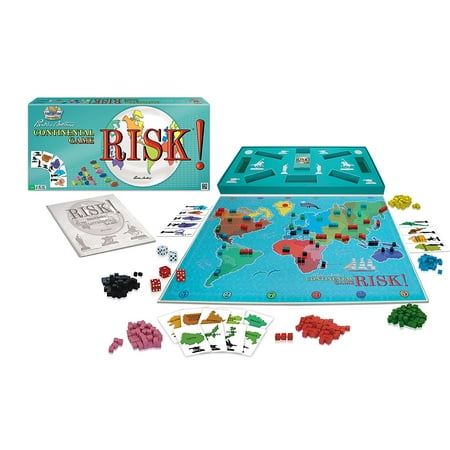 Risk 1959, CLASSIC RISK! A strategy board game of diplomacy, conflict and conquest. Played on a board depicting a political map of the earth,.., By Winning Moves (Best Political Strategy Games)