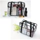thumbnail image 4 of Bolsa de maquillaje, bolsa de aseo transparente, bolsa de cosméticos transparente gruesa de alta calidad, bolsa organizadora de almacenamiento grande para maquillador impermeable fácil de limpiar (neg, 4 of 5