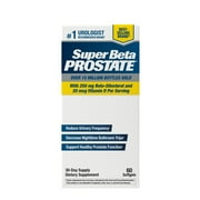 (2 pack) Super Beta Prostate, Recommended Prostate Supplement for Men, Reduce Bathroom Trips Night, Promote Sleep & Bladder Emptying, Beta Sitosterol, 60 Count, Softgels