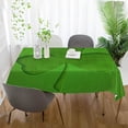 thumbnail image 6 of Coolnut St Patrick's Day Clover Tablecloth, Waterproof Washable Polyester Square Table Cover, Durable Tablecloth for Kitchen Dining Table Party Decor, 54"x54", 6 of 7