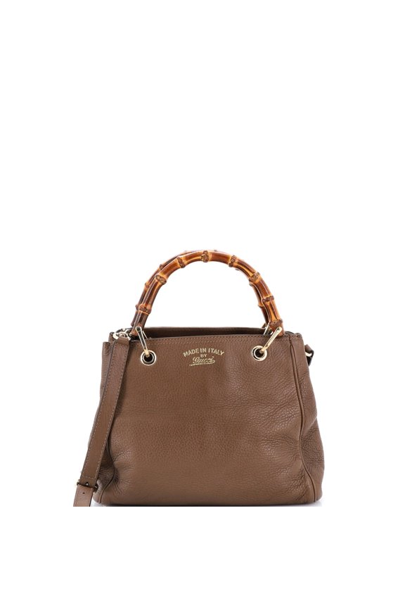 Pre-Owned Bamboo Shopper Tote Leather Small By Rebag