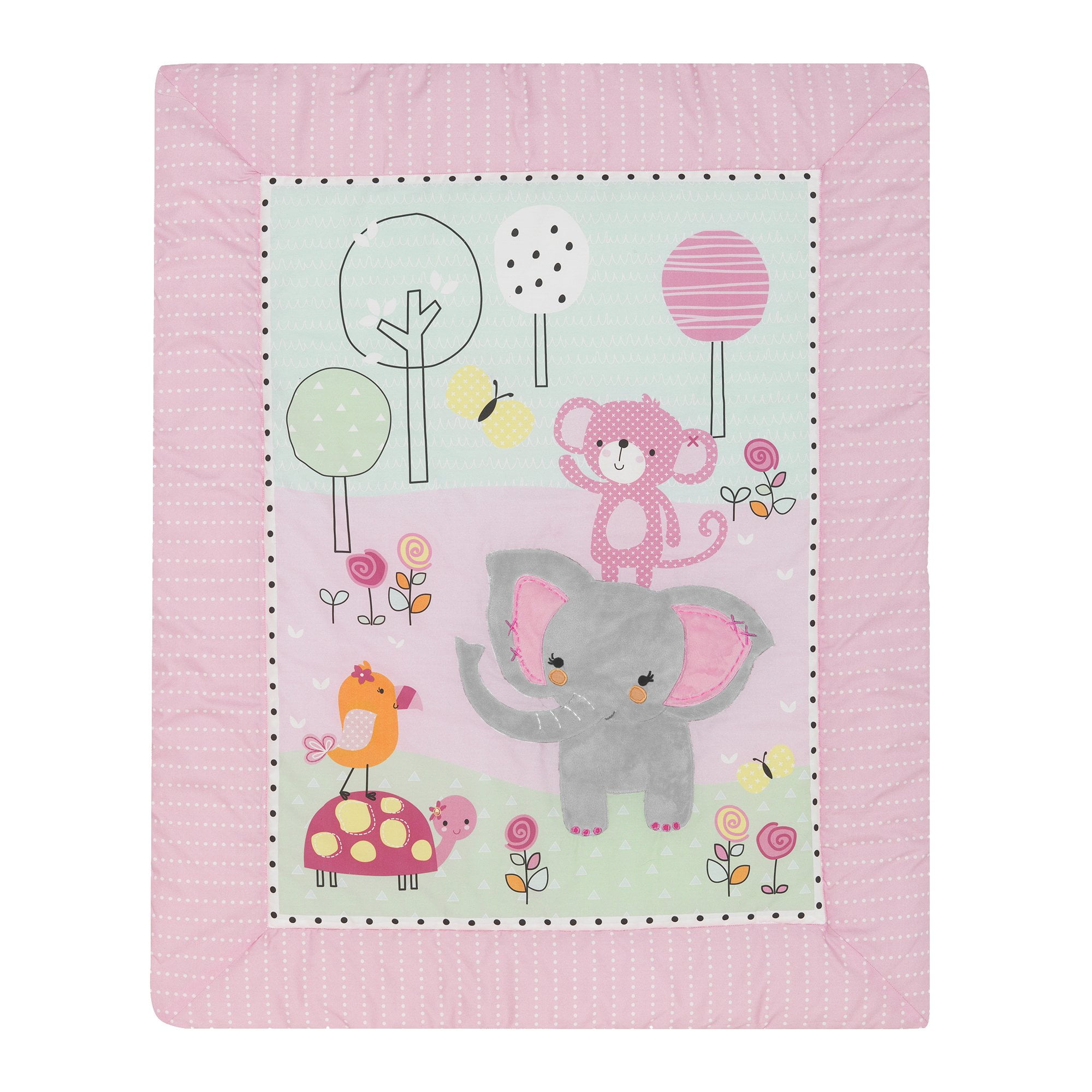 Lambs & Ivy Bedtime Originals Twinkle Toes 3 Piece Bedding Set