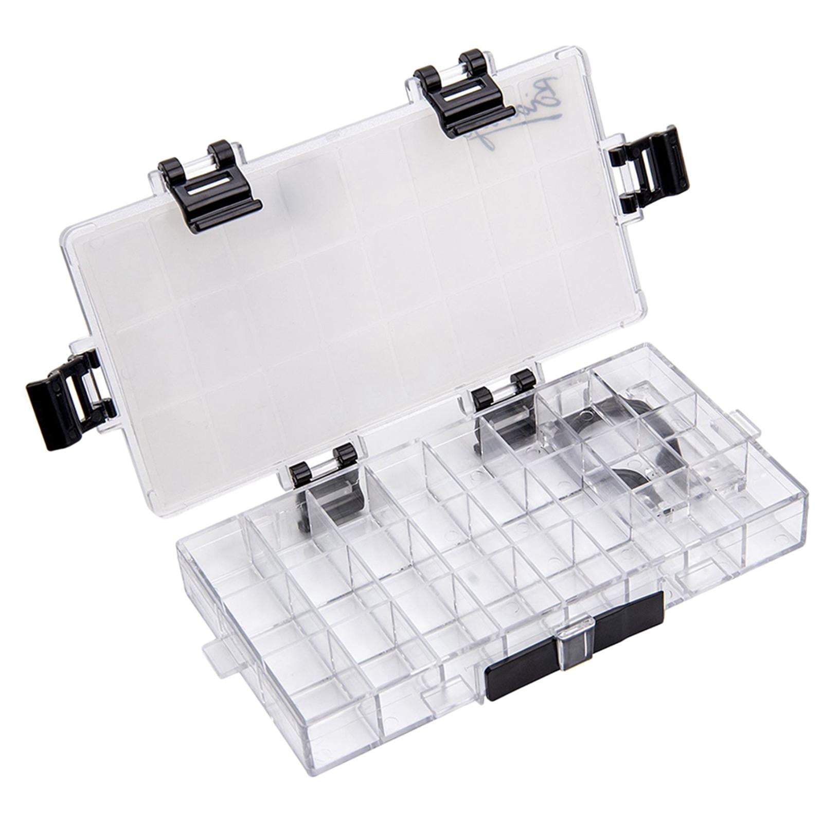 Milageto 2X Watercolor Palette Box Airtight 24 Deep Wells Paints Container Art Supplies