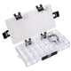 thumbnail image 1 of Caja de Pintura Plástica con 24 Compartimentos para Acuarela, Gouache y Acrílico - Organizador de Arte, 1 of 9