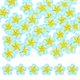thumbnail image 1 of Uxcell Paquete de 50 Flores de Resina, Flores de Plumeria Artificial de 0.98 pulgadas/2.5 cm con Respaldo Plano para Manualidades/ Vestido/Boda [Azul], 1 of 6