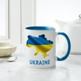 thumbnail image 4 of CafePress - Cool Ukraine Flag Ukrainian Pride Native Home Mugs - 11 oz Ceramic Mug - Novelty Coffee Tea Cup, 4 of 4