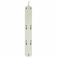 thumbnail image 4 of Tripp Lite TLP606USB 990 Joules 6-Outlet Surge Protector, 2x USB Charging Ports, Gray Housing, 4 of 6