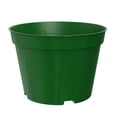 thumbnail image 1 of Mainstays 10 inch Grower Pot - Green Planter with Drainage, 1 of 5