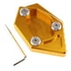 thumbnail image 4 of De Soporte Lateral De Metal Duradero Kickstand Para Estacionamiento Motocicletas Oro, 4 of 7