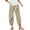 Khaki, variant on Summer Pants for Women Summer Ink Wash Style Printed Elastic Straight Tube Irregular Tapered Casual Pants Sequin Flare Women Woman Pajama Seersucker Maternity French Sweatpants Ladies with Light Gray