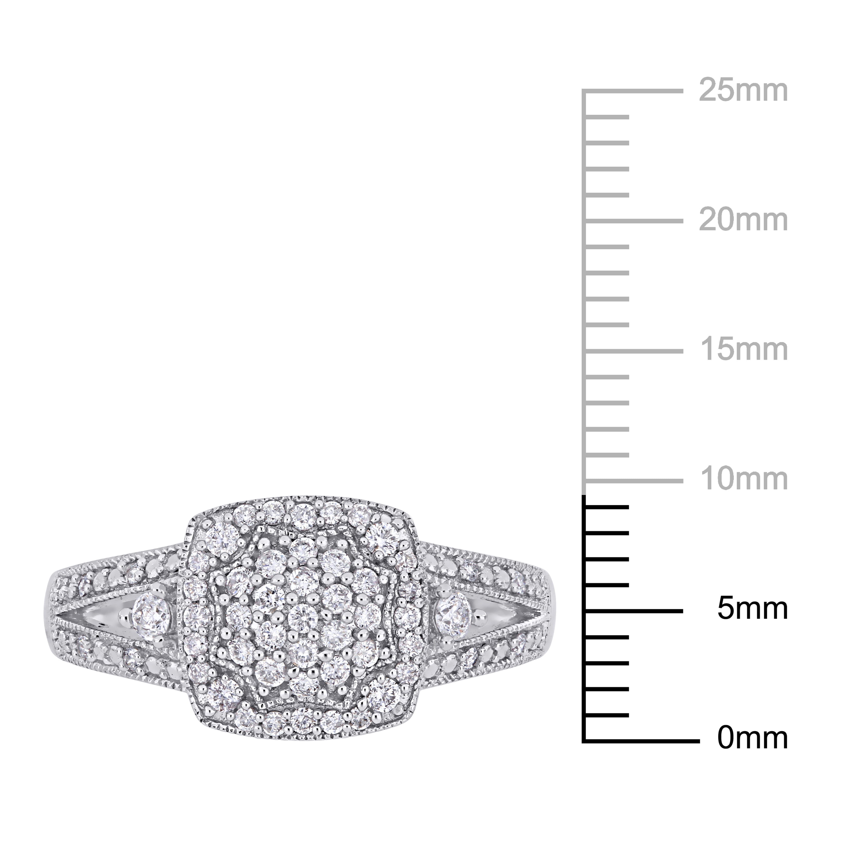 Everly Women's Diamond 10K White Gold Engagement Ring