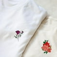 thumbnail image 6 of 4 Pcs Water Soluble Embroidery Stabilizers Flower Adhesive Hand Sewing 11.7x8.3inch Embroidery Transfer Paper Boho Leaf for Stitch Embroidery Designs Hand Sewing Lover, 6 of 8