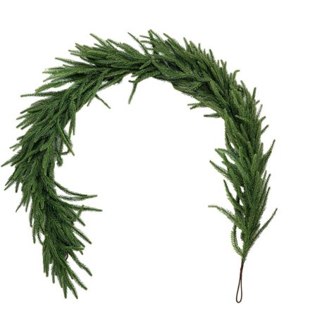 laqbezok Artificial Ivy Garland Vines Christmas Fake Norfolk Pine Hanging Vines Decoration Faux Green Ivy Bedroom Wall Garland Leaves Vine Decor
