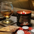 thumbnail image 6 of Tobacco Leather Scented Jar Candle (15 oz) – Homme + Heritage Collection, 6 of 8