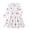 C70/White, variant on Afdoent Girls Fashion Dresses Autumn Girls Dress Long Sleeve Round Neck Floral Print Party Gown For Big Kids Toddler Youth Fashion Outfit 7-8 Years