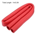 thumbnail image 2 of Uxcell NBR Foam Tubing for Handle Grip Support Pipe Insulation 30mm x 44mm Red, 2 of 6