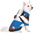 thumbnail image 2 of Balery Shark With Sunglasses and Lobste Sudadera con Capucha para Perros Pequeños – Ropa para Mascotas, Disfraz para Perros y Gatos, Ideal para Fiestas y Cosplay-Large, 2 of 7