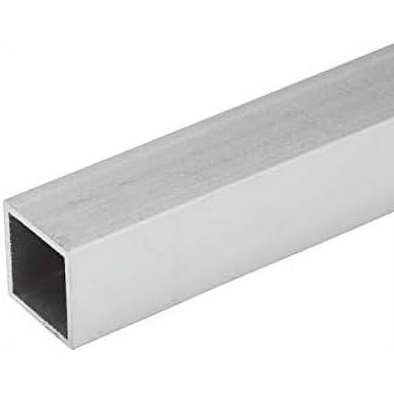 | Aluminum Structural Sections | 92" x ¾” Square Tubing | .050” Wall | Clear Anodized Aluminum | Easy to Clean & Paint | Great for Commercial &  Home Projects$$Building Supply
