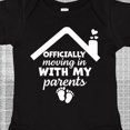 thumbnail image 4 of Inktastic Nicu Graduate Officially Moving in with My Parents Boys or Girls Baby Bodysuit, 4 of 5