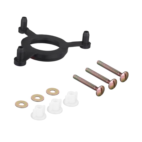 Kit de repuestos para tanque de inodoro dividido GP51487, kit de reparación e instalación, de montaje, arandelas y pernos fáciles de instalar