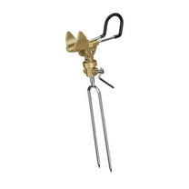 QccHieUs Fishing Pole Holder for Ground Bank Fishing Rod Holder Fishing Rod Rack Stand