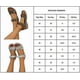 thumbnail image 5 of Women Open Toe Flat Comfy Sandals Casual Ankle Strap Shoes, 5 of 5