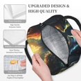 thumbnail image 5 of Haiem Firefly Forest Fox Printed Lunch Bag Women, Lunch Box Lunch Bag for Women, Small Leakproof Cute Lunch Tote Large Capacity Reusable Insulated Cooler Lunch Container, 5 of 6