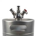 thumbnail image 2 of de Grifo con Cerradura Mini Kegball, 35/65 PsiPRV, Adecuado para Todos los Mini Barriles de Cerveza para Elaboración ., 2 of 5