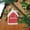 Red#6027, variant on Tpzfurit Christmas Snow House Pendant Set - Exquisite Painted Ornament with Rope for Durable Hanging - Ideal for Festive Decorations on Trees, Walls, and Tables - Perfect for Chri