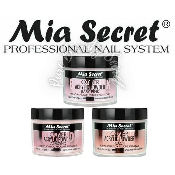 Mia Secret COVER (Baby Pink/Almond/Peach) 2oz;3pc