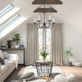 thumbnail image 2 of Livex Lighting - Mirabella - 5 Light Chandelier in Farmhouse Style - 24 Inches, 2 of 8