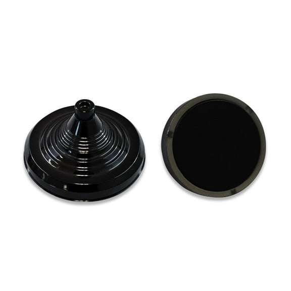 1-Hole Weighted Desktop Flag Stand for 4x6 inch flag (Black)