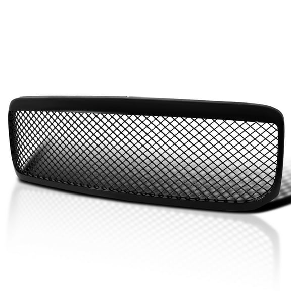 Spec-D Tuning Glossy Black Honeycomb Mesh Hood Grille Compatible with 1999-2004 Ford F250 F350 F450 Super Duty 2000-2004 Excursion