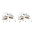thumbnail image 2 of Yuarrent Ramadan Decoraciones Simple Exquisito Colgante Hogar Islámico Musulmán Eid Placa Festival Colgante para Doméstico 02 Type1 NO1 Yuarrent CBP224679, 2 of 6