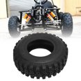 thumbnail image 1 of 6 Inch Wheel Tire, Vacuum Tire Wear Resisting Rubber Replacement Part Non Slip Texture Shoulder Traction Explosion Proof  for Cart Mini Bike Grass Mower, 1 of 7