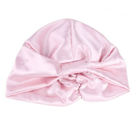 Hair Cap Sleeping Night Satin Caps Turban Bonnet Bath Hat Shower Women Beauty Elastic Salon Cover Bonnets Wrap Loss