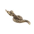 thumbnail image 4 of Estatua de serpiente pequeña, regalo para un amigo, recuerdo, decoración de mesa realista., 4 of 9