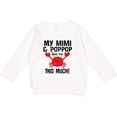 thumbnail image 2 of Inktastic Mimi and Poppop Love Me Toddler Sweatshirt, 2 of 4