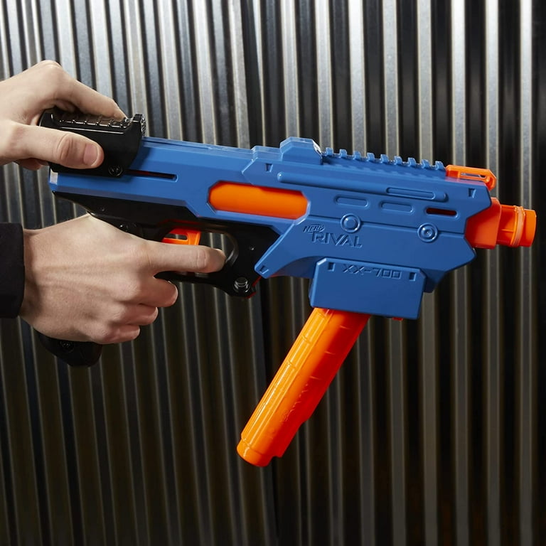 Nerf Rival Finisher XX-700 Toy Blaster with 7 Ball Dart Rounds for