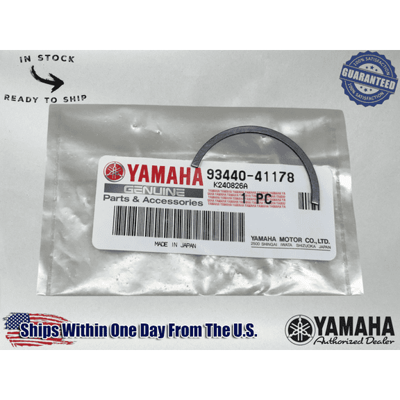 Yamaha OEM (01-26) WR250F YZ250F Camshaft Circlip 93440-41178-00